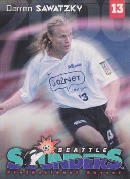 2000 Tully's Coffee Seattle Sounders #NNO Darren Sawatzky Front