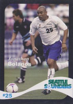 2005 MAD Pizza Seattle Sounders #NNO Jonathan Bolanos Front