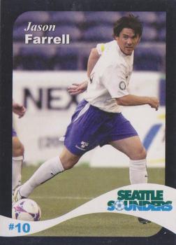 2005 MAD Pizza Seattle Sounders #NNO Jason Farrell Front