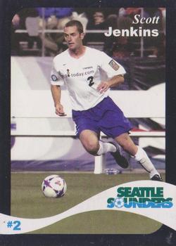 2005 MAD Pizza Seattle Sounders #NNO Scott Jenkins Front