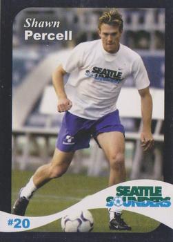 2005 MAD Pizza Seattle Sounders #NNO Shawn Percell Front