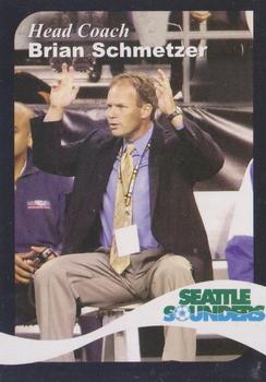 2005 MAD Pizza Seattle Sounders #NNO Brian Schmetzer Front