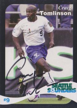 2005 MAD Pizza Seattle Sounders #NNO Craig Tomlinson Front