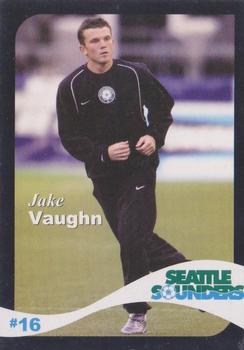 2005 MAD Pizza Seattle Sounders #NNO Jake Vaughn Front