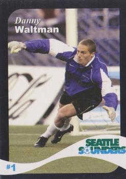 2005 MAD Pizza Seattle Sounders #NNO Danny Waltman Front