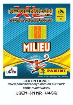 2016-17 Panini Adrenalyn XL Ligue 1 #206 Joao Moutinho Back