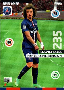 2015-16 Panini Adrenalyn XL Ligue 1 #157 David Luiz Front