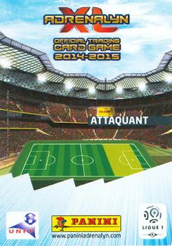 2014-15 Panini Adrenalyn XL Ligue 1 - Update Edition #ETG-UP2 Gianni Bruno Back