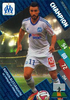 2014-15 Panini Adrenalyn XL Ligue 1 - Update Edition #OM-CH-UP1 Romain Alessandrini Front