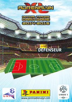 2014-15 Panini Adrenalyn XL Ligue 1 - Update Edition #PSG-EL-UP3 David Luiz Back