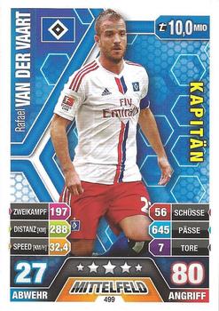 2014-15 Topps Match Attax Bundesliga Extra #499 Rafael Van Der Vaart Front