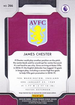 2019-20 Panini Prizm Premier League #266 James Chester Back