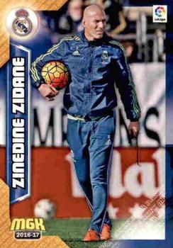 2016-17 Panini Megacracks #326 Zinedine Zidane Front