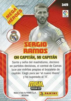 2016-17 Panini Megacracks #349 Sergio Ramos Back