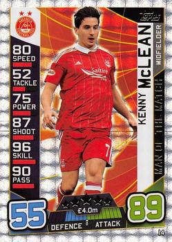 2016-17 Topps Match Attax SPFL #14 Kenny McLean Front