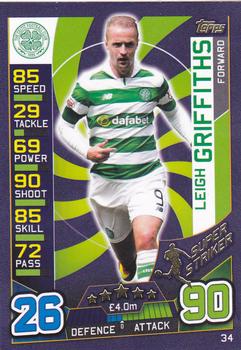 2016-17 Topps Match Attax SPFL #34 Leigh Griffiths Front