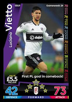 2018-19 Topps On-Demand Match Attax Premier League #OD119 Luciano Vietto Front