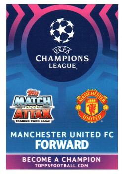 2018-19 Topps On-Demand Match Attax UEFA Champions League #OD 13 Marcus Rashford Back