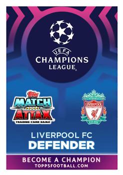 2018-19 Topps On-Demand Match Attax UEFA Champions League #OD 40 Trent Alexander-Arnold Back