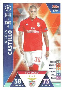 2019 Topps Match Attax UEFA Champions League Road To Madrid 19 - SL Benfica #SLB13 Nicolas Castillo Front