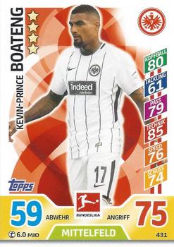 2017-18 Topps Match Attax Bundesliga Extra #431 Kevin-Prince Boateng Front