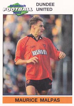 1991-92 Panini Scottish Football 92 #37 Maurice Malpas Front