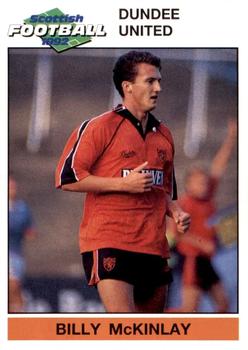 1991-92 Panini Scottish Football 92 #44 Billy McKinlay Front