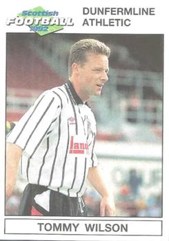 1991-92 Panini Scottish Football 92 #54 Tommy Wilson Front