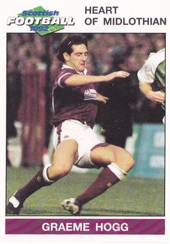 1991-92 Panini Scottish Football 92 #75 Graeme Hogg Front