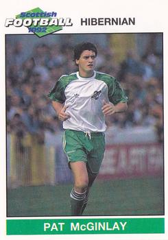 1991-92 Panini Scottish Football 92 #89 Pat McGinlay Front
