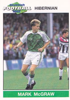 1991-92 Panini Scottish Football 92 #95 Mark McGraw Front