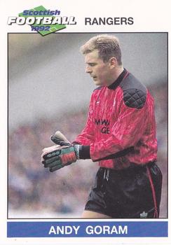 1991-92 Panini Scottish Football 92 #110 Andy Goram Front