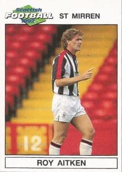 1991-92 Panini Scottish Football 92 #135 Roy Aitken Front