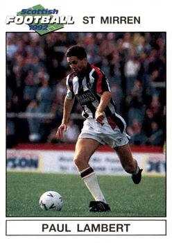 1991-92 Panini Scottish Football 92 #141 Paul Lambert Front