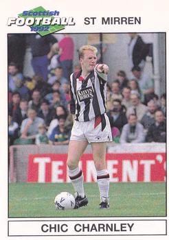 1991-92 Panini Scottish Football 92 #142 Chic Charnley Front