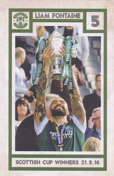2016-17 Hibernian FC Scottish Cup Winners 2015-16 #NNO Liam Fontaine Front