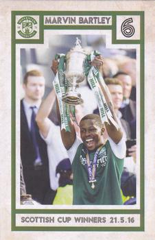 2016-17 Hibernian FC Scottish Cup Winners 2015-16 #NNO Marvin Bartley Front
