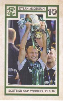 2016-17 Hibernian FC Scottish Cup Winners 2015-16 #NNO Dylan McGeouch Front