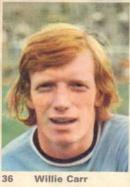 1971-72 Marshall Cavendish Top Teams #36 Willie Carr Front