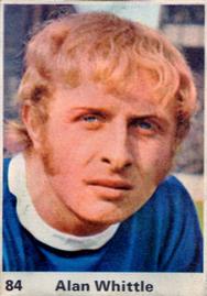 1971-72 Marshall Cavendish Top Teams #84 Alan Whittle Front