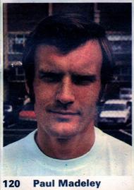 1971-72 Marshall Cavendish Top Teams #120 Paul Madeley Front