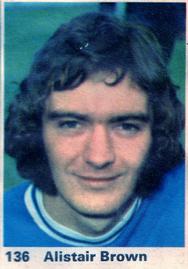 1971-72 Marshall Cavendish Top Teams #136 Alistair Brown Front