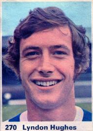 1971-72 Marshall Cavendish Top Teams #270 Lyndon Hughes Front