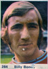 1971-72 Marshall Cavendish Top Teams #284 Billy Bonds Front