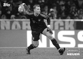 2019 Topps On-Demand UEFA Champions League Black & White #28 Manuel Neuer Front