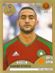 2018 Panini FIFA World Cup: Russia 2018 Stickers (Gold Edition) #166 Hakim Ziyech Front