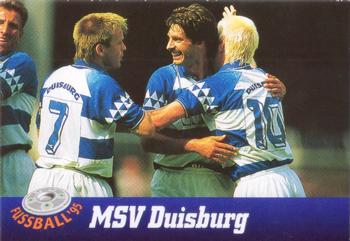 1994-95 Fussball´95 #209 MSV Duisburg Front