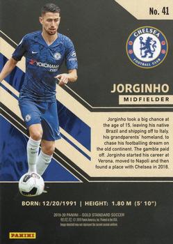 2019-20 Panini Gold Standard #41 Jorginho Back