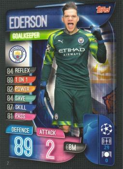 2019-20 Topps Match Attax UEFA Champions League UK #2 Ederson Front