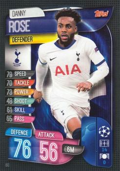 2019-20 Topps Match Attax UEFA Champions League UK #60 Danny Rose Front